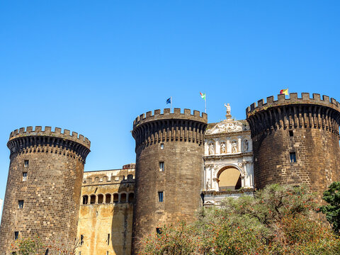 Maschio Angioino, an imposing medieval and Renaissance castle built at the behest of Charles I of Anjou, represents one of of the symbols of the symbols of the city of Naples