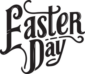 Easter Day Typography, Vector, t-shirt Design