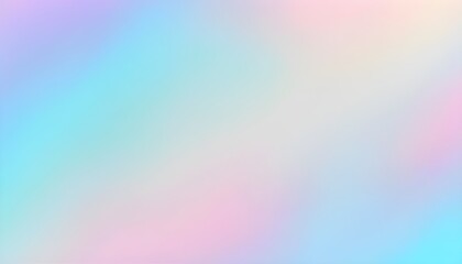 pastel blue tones cute holographic gradient background design, grainy plain textured