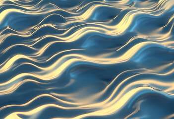Wavy metal background