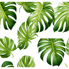 Fototapeta na wymiar pattern with palm trees
