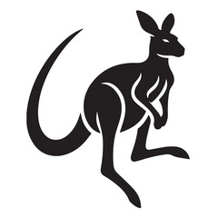 Kangaroo Silhouettes Showcase, charming Kangaroo Silhouettes, Elegant Kangaroo Silhouettes