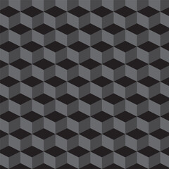 Seamless 3D cubic pattern