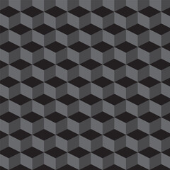 Seamless 3D cubic pattern