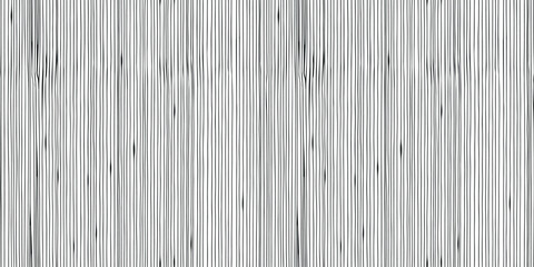 Black And White Hand Drawn Seamless Pattern. Vector Ink texture. Vertical stripes. Black and white doodle.	
