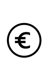 euro sign icon