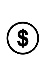 dollar sign icon