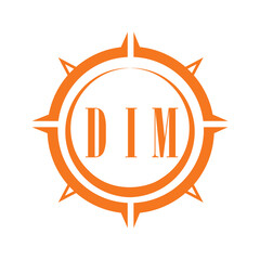 DIM letter design. DIM letter technology logo design on white background. DIM Monogram logo design for entrepreneur and business.
