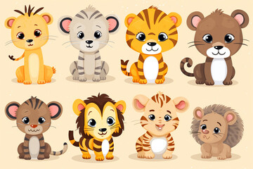 set of animals for kids