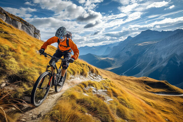 Conquering Terrains: Extreme Mountain Biking