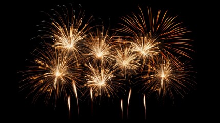 Amazing fireworks display in the night sky. The perfect way to celebrate any special occasion.