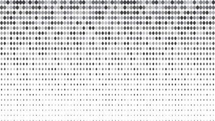 Abstract Silver Halftone Background. Seamless pattern isolated on transparent pattern.
