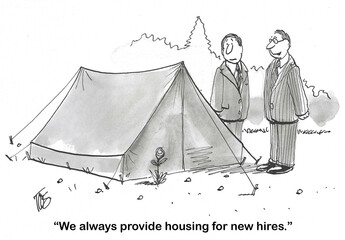 The Housing For New Hires is Bad