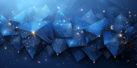 background. triangles. blue background with triangles. for the banner. pattern. background for...