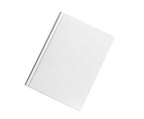 White book, hard cover mockup, hardback mock up, isolated