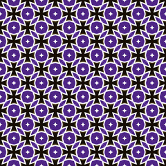 Multi color seamless abstract pattern. Background and backdrop. Multi Colored. Colorful ornamental design. Colored mosaic ornaments. Vector graphic illustration. EPS10.