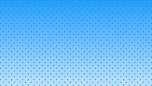 blue dots moving, simple texture background, seamless loop
