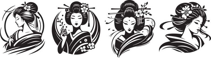 geisha, Japanese woman