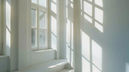 Fototapeta premium Light Flooded Indoor Living Room Area