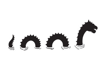 Loch Ness Monster Bundle, Nessie, Split monogram, Lochness, Monster dinosaur, stencil, Loch Ness Clipart, Loch Ness, Loch Ness Vector, Loch Ness, Loch Ness cut files, cutter, monster silhouette, clipa