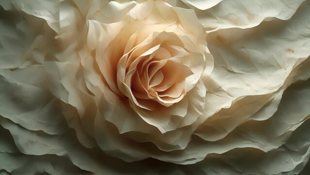 Texture of delicate creases and folds evidence of a life welllived and experiences gained.