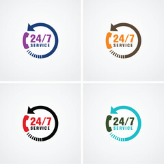 24/7 Customer Support Choose the Right Icon, Deliver Exceptional Service