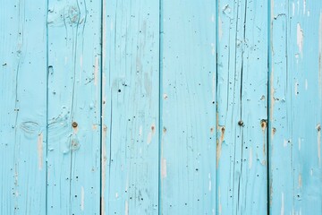 Texture di un piano di legno color azzurro pastello - obrazy, fototapety, plakaty