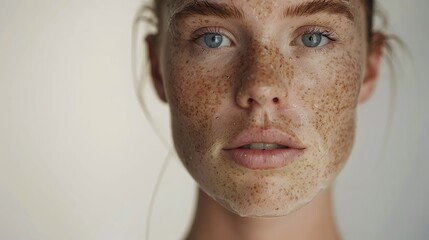 Acne Skin Damage Before-and-after depiction of acne-prone skin transformed by skincare products - obrazy, fototapety, plakaty