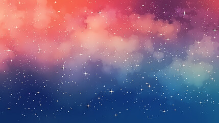 Obraz premium Vibrant glowing grainy gradient background