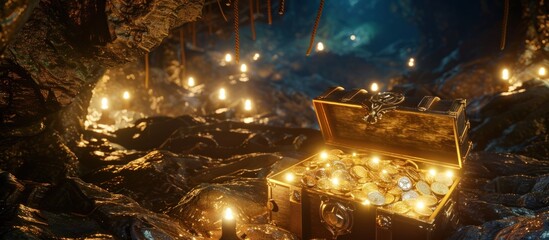 pirate treasure chest hidden