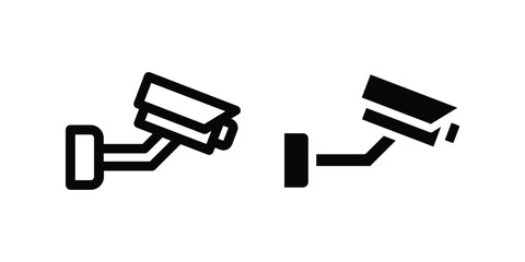 CCTV icon. flat illustration of vector icon