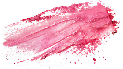 Pink Watercolor Splendor: Capturing the Flowing Artistic Beauty of a Radiant Watercolor Stain