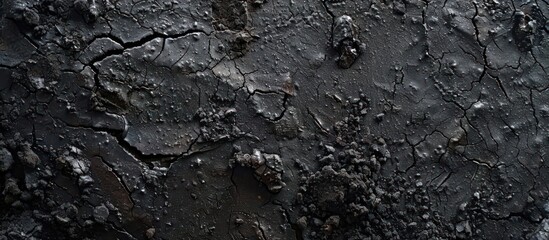 black soil with clay - obrazy, fototapety, plakaty