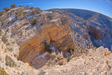 Waldron Canyon cliffs at Grand Canyon