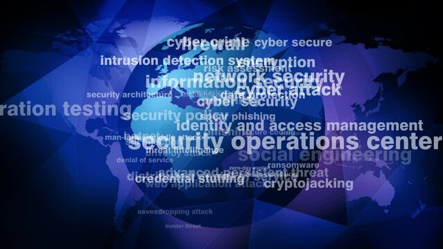 Security in cyber secure world map safeguarding data transfer and secure transactions with technology