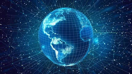 earth in technilogy digital network
