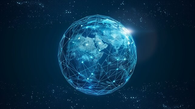 earth in technilogy digital network