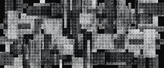 Fototapeta premium black and white abstract background