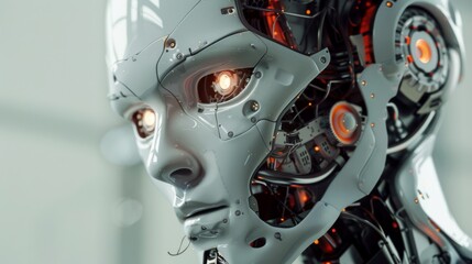 Fototapeta premium cyber robot