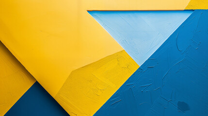 Yellow and blue abstract wallpaper background 