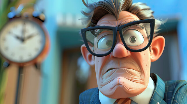 Tax Day Countdown: Clock Showing Time Running Out to File