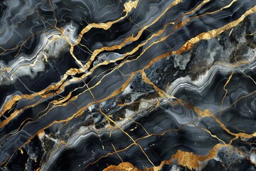 Marble texture with gold veins Luxurious background for elegant designs