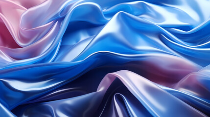 Fototapeta premium Bright holographic foil background, vivid multicolored and pastel trendy background