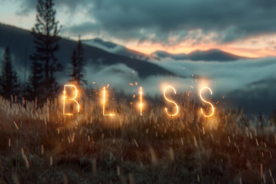 Blissful Letters at Dawn Generative AI