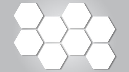 Free Hexagon mockup 