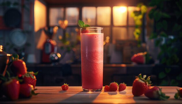 Strawberry rhubarb smoothie, strawberry smoothie, berry smoothie, healthy smoothie, 