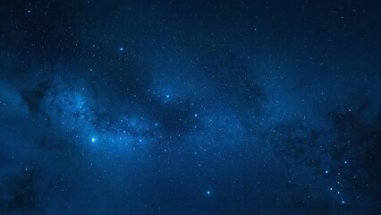 Night sky galaxy background - Universe filled with stars, nebula and galaxy - obrazy, fototapety, plakaty
