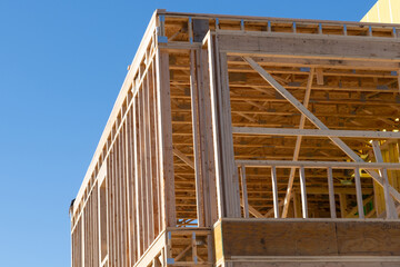 plywood house frame construction plank beam real