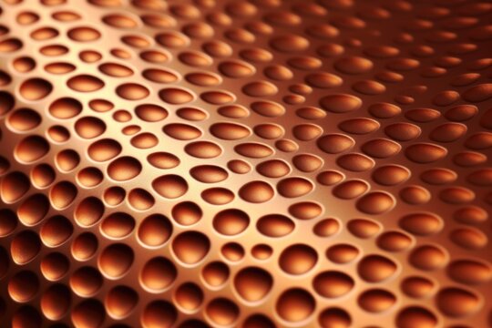 Pattern of the coper surface background