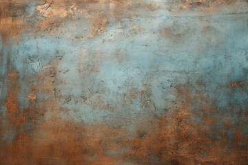 Weathered copper background
